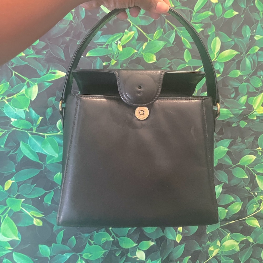 Leather givenchy vintage handbag